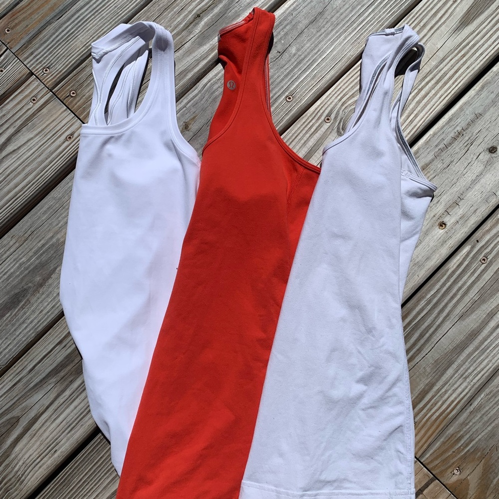 Lululemon Tank Bundle- 3 Tank Tops
